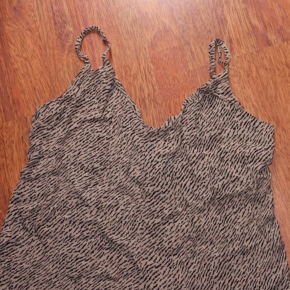 💟Animal print romper